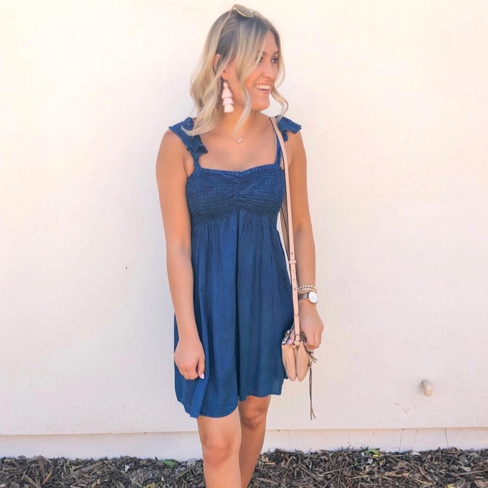Forever 21 Blue Mini Dress